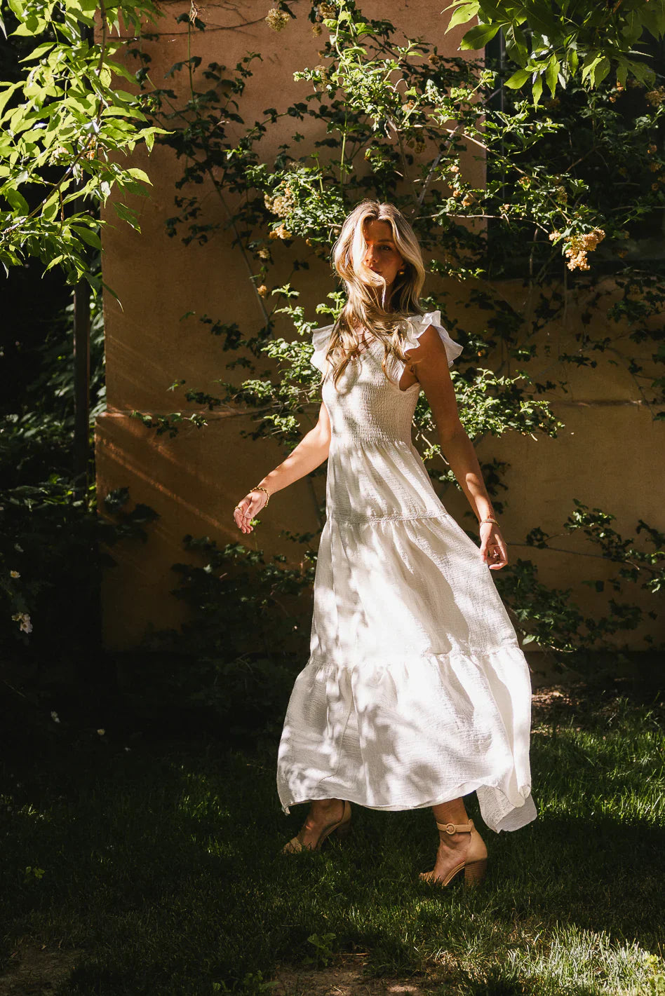 Isoldee Smocked Maxi Dress FINAL SALE