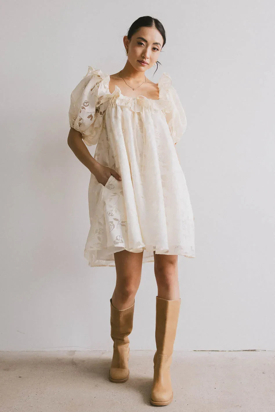 Alice Floral Babydoll Dress FINAL SALE