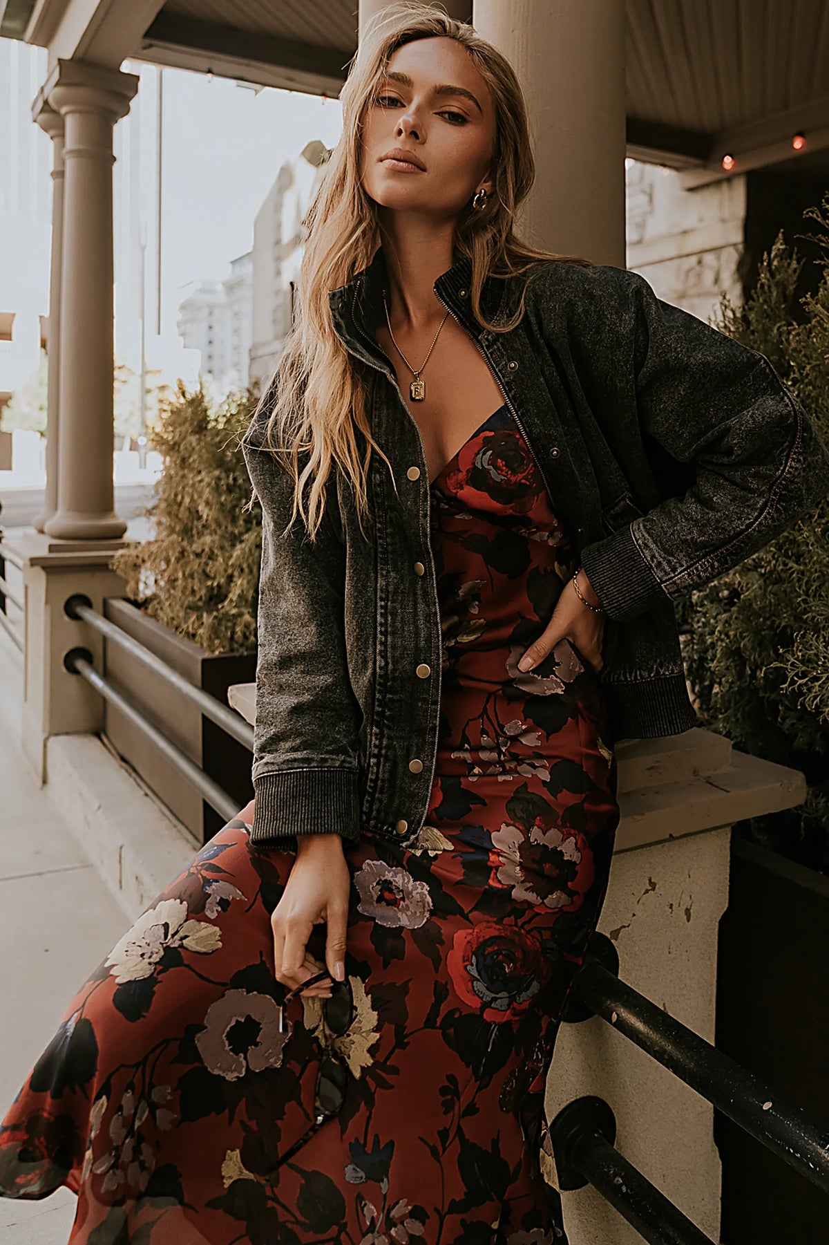 Paige Denim Jacket in Black FINAL SALE