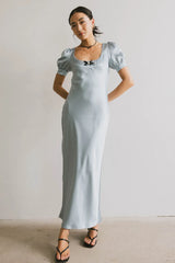 Birdie Satin Maxi Dress FINAL SALE