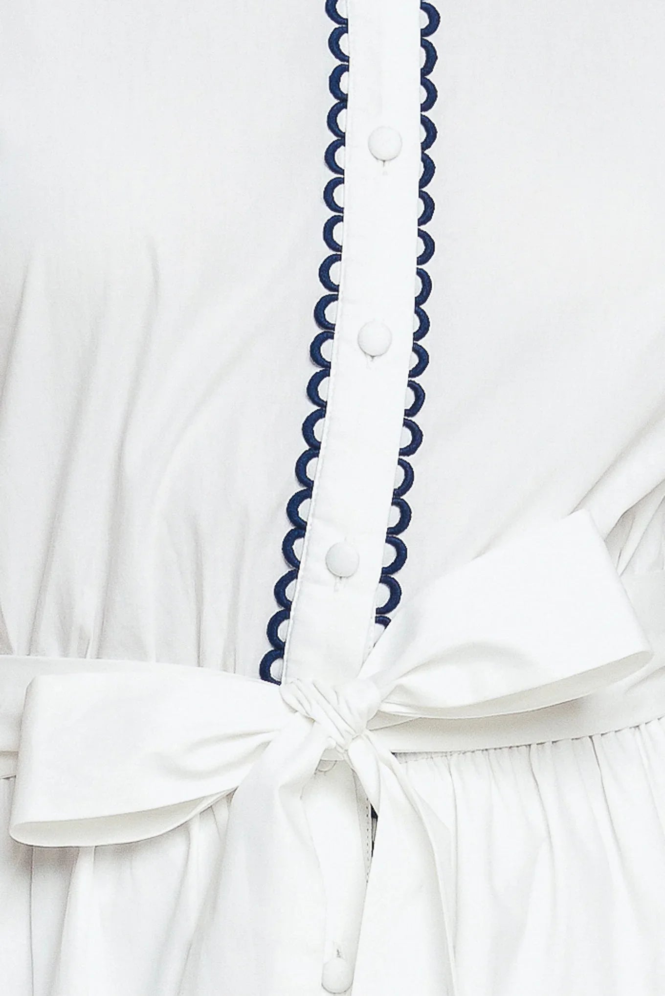 A LITTLE BIT LOVELY WHITE MINI DRESS