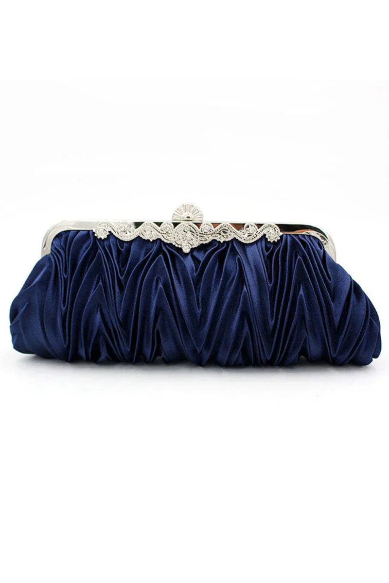 Classic Waterfall Like Queens Clutch Bag