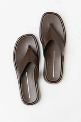 Lola Platform Sandal in Brown