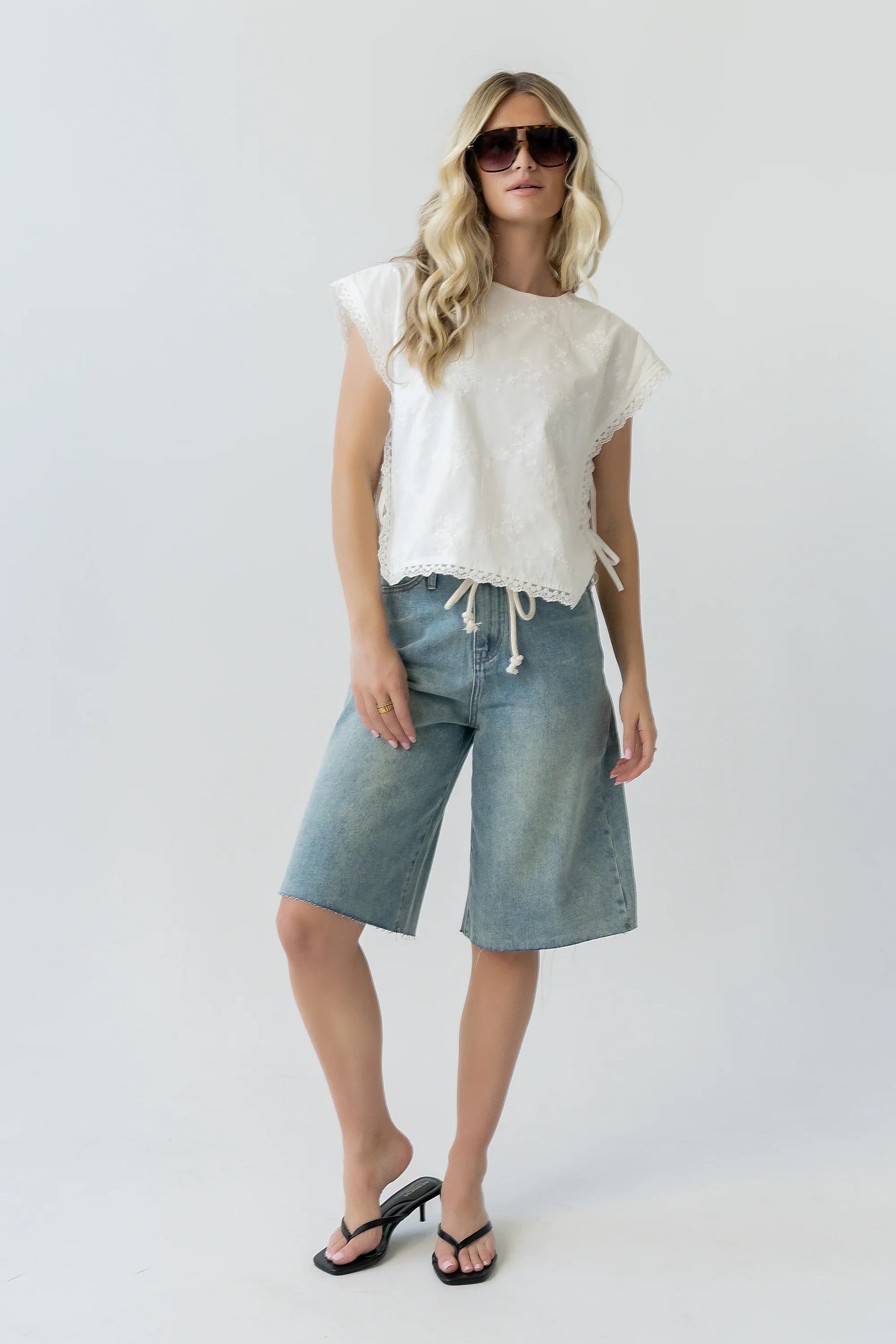 Cassidy Embroidered Top