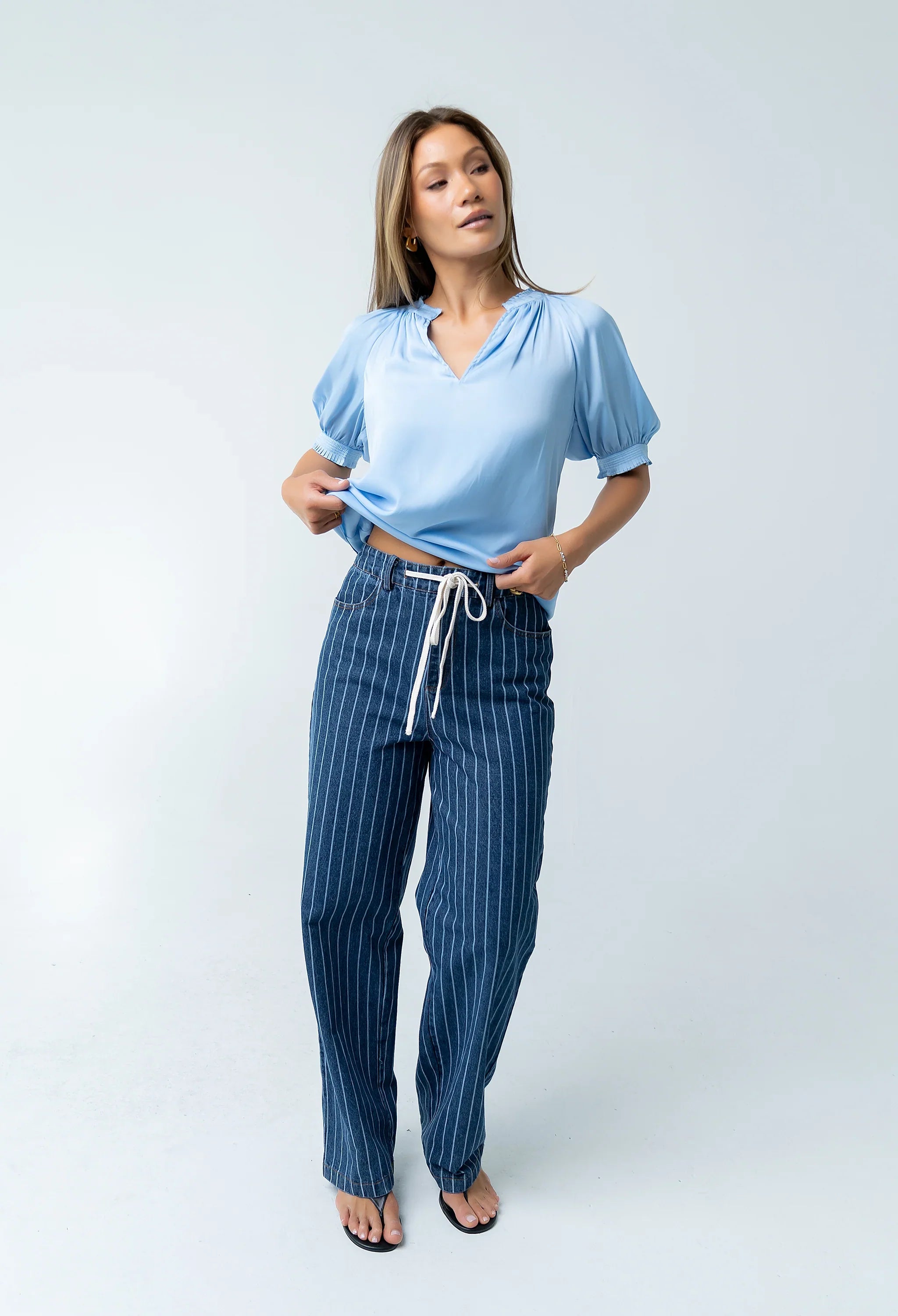 Mina Striped Bottoms