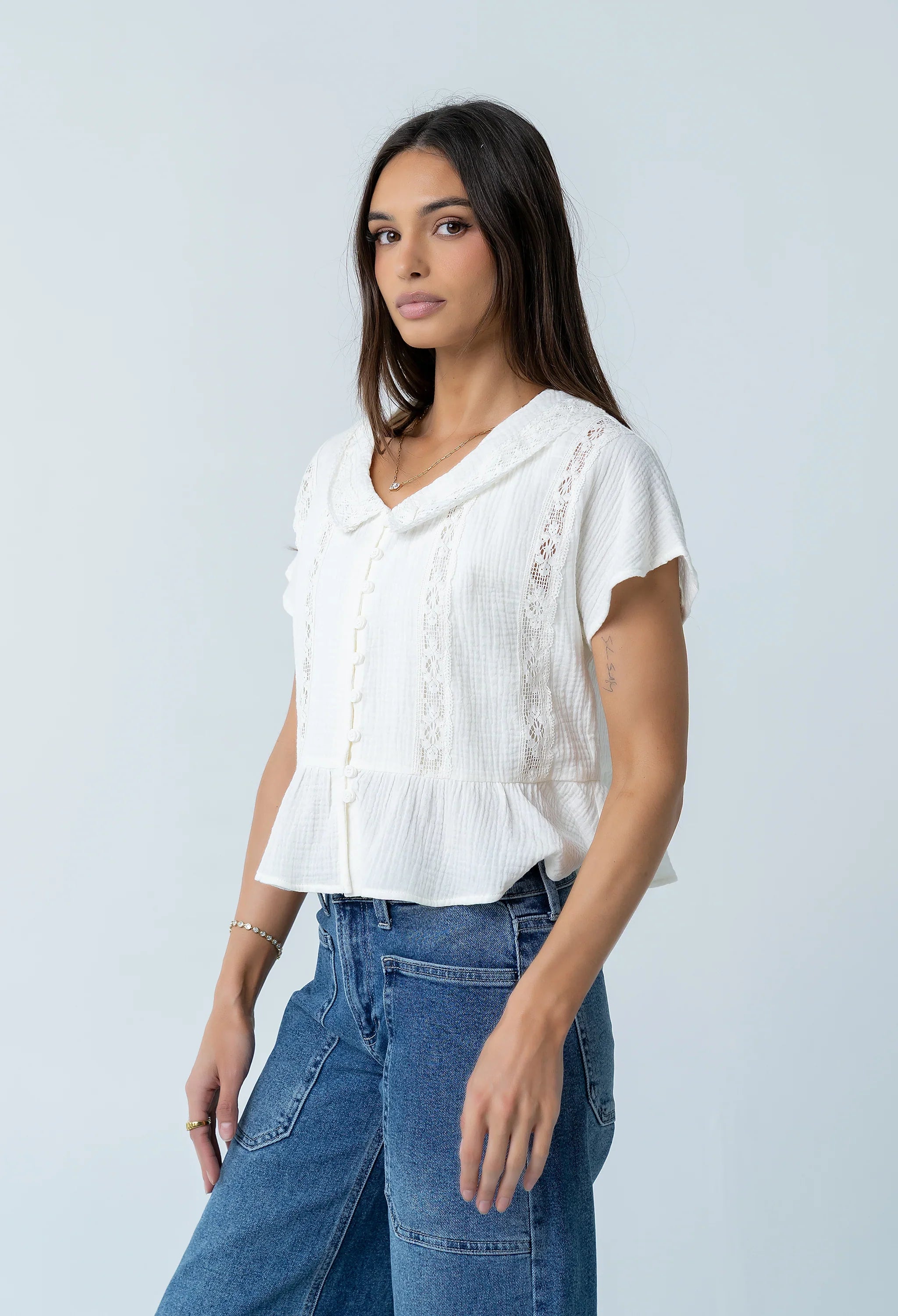 Frida Collared Blouse
