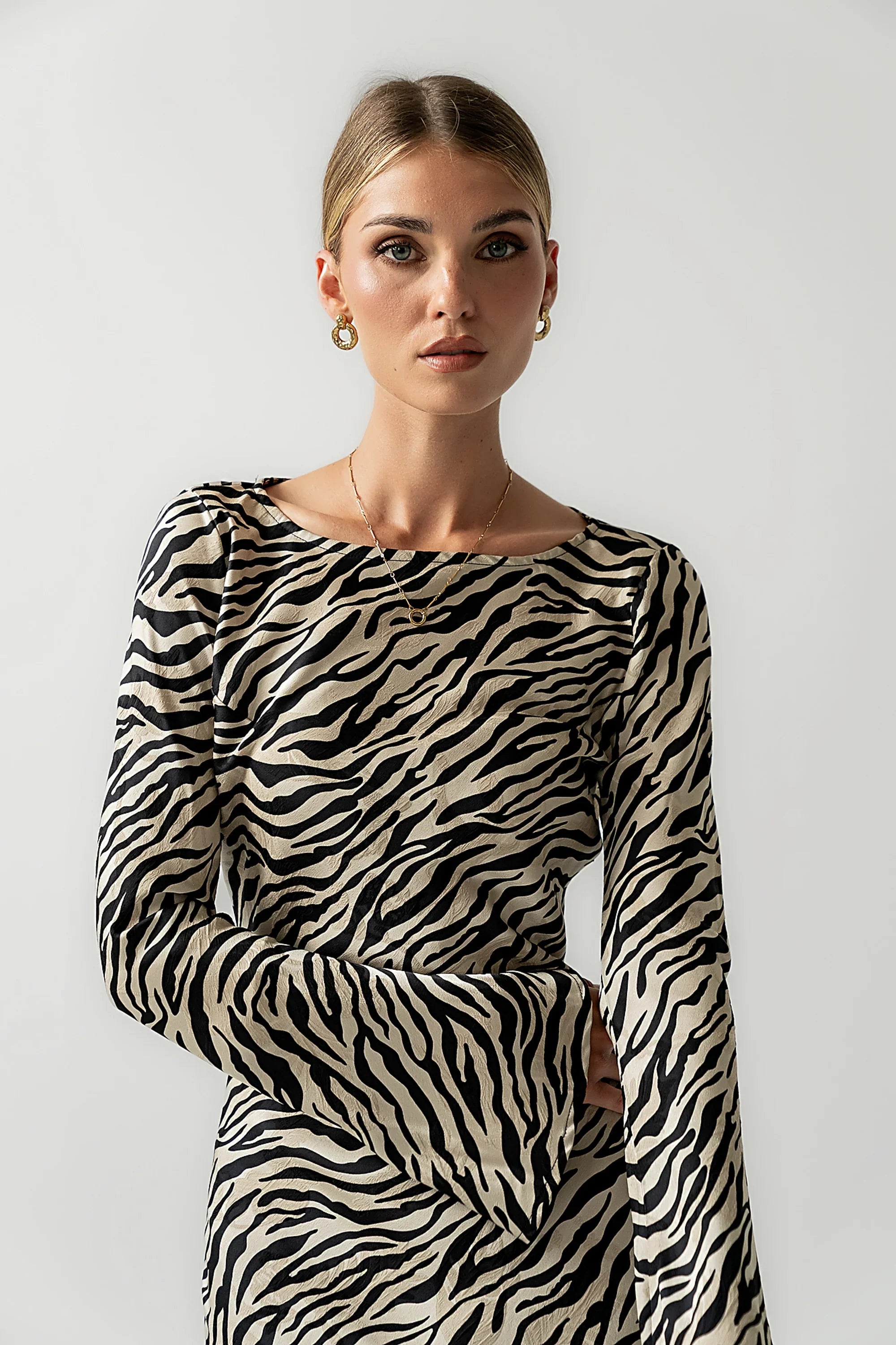 Melody Zebra Ultra Maxi Dress FINAL SALE