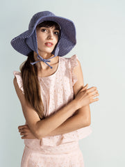 Striped Noona Sun Hat