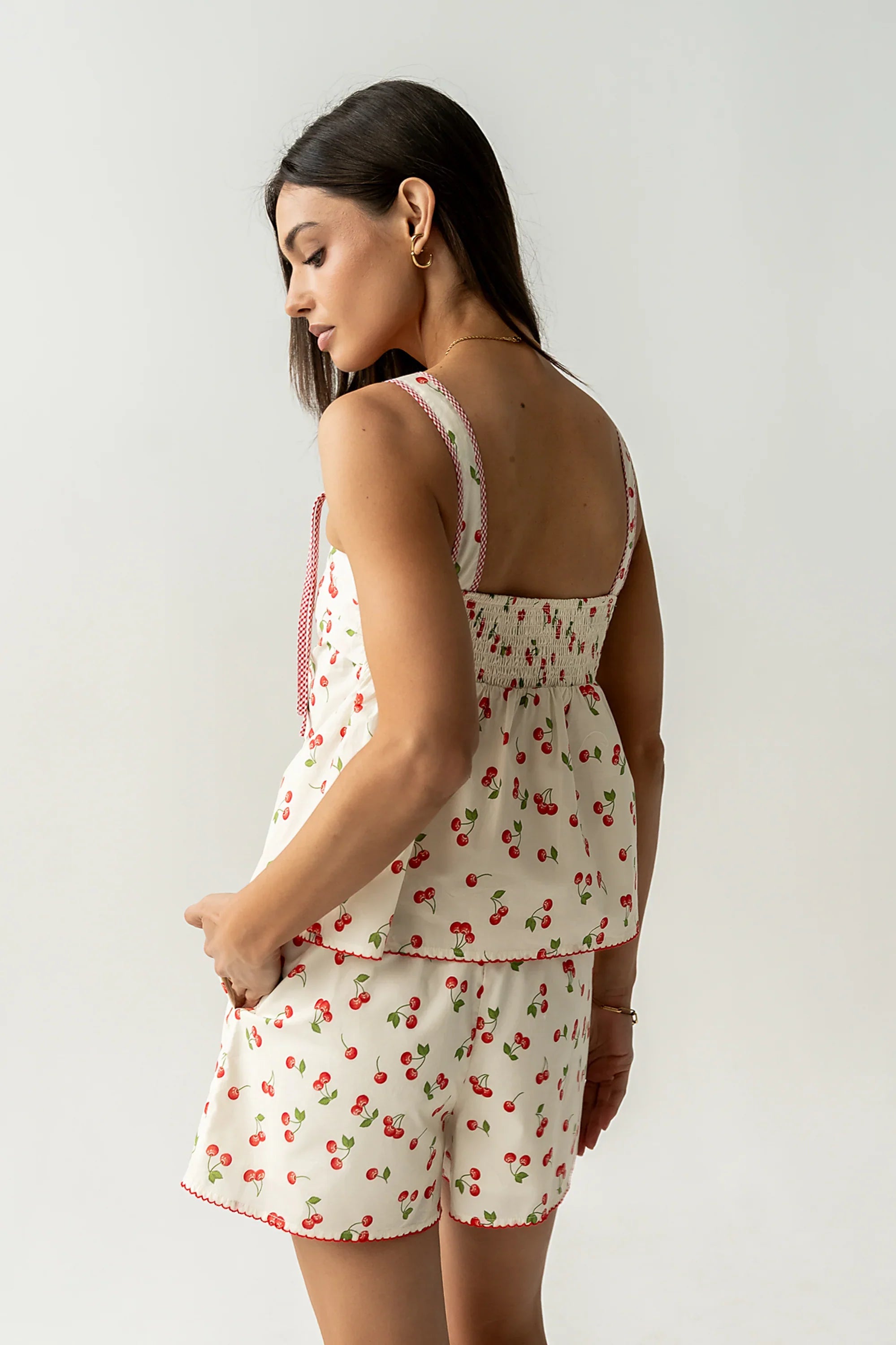 Casey Cherry Shorts