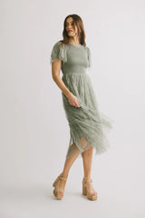 Charlie Lace Midi Dress FINAL SALE
