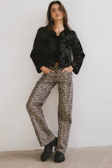 Shelly Quilted Jacket in Black FINAL SALE
