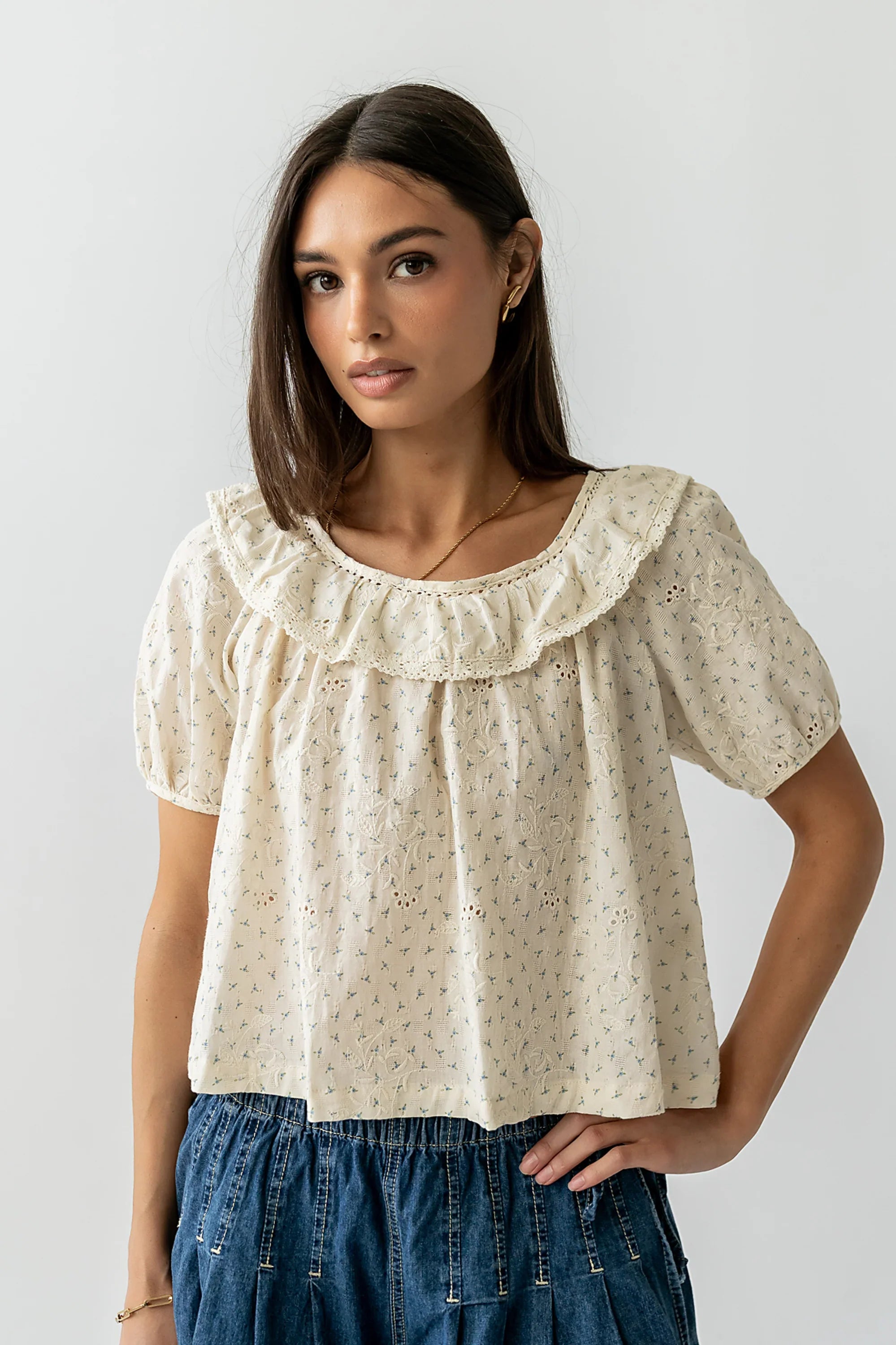 Nancie Floral Blouse
