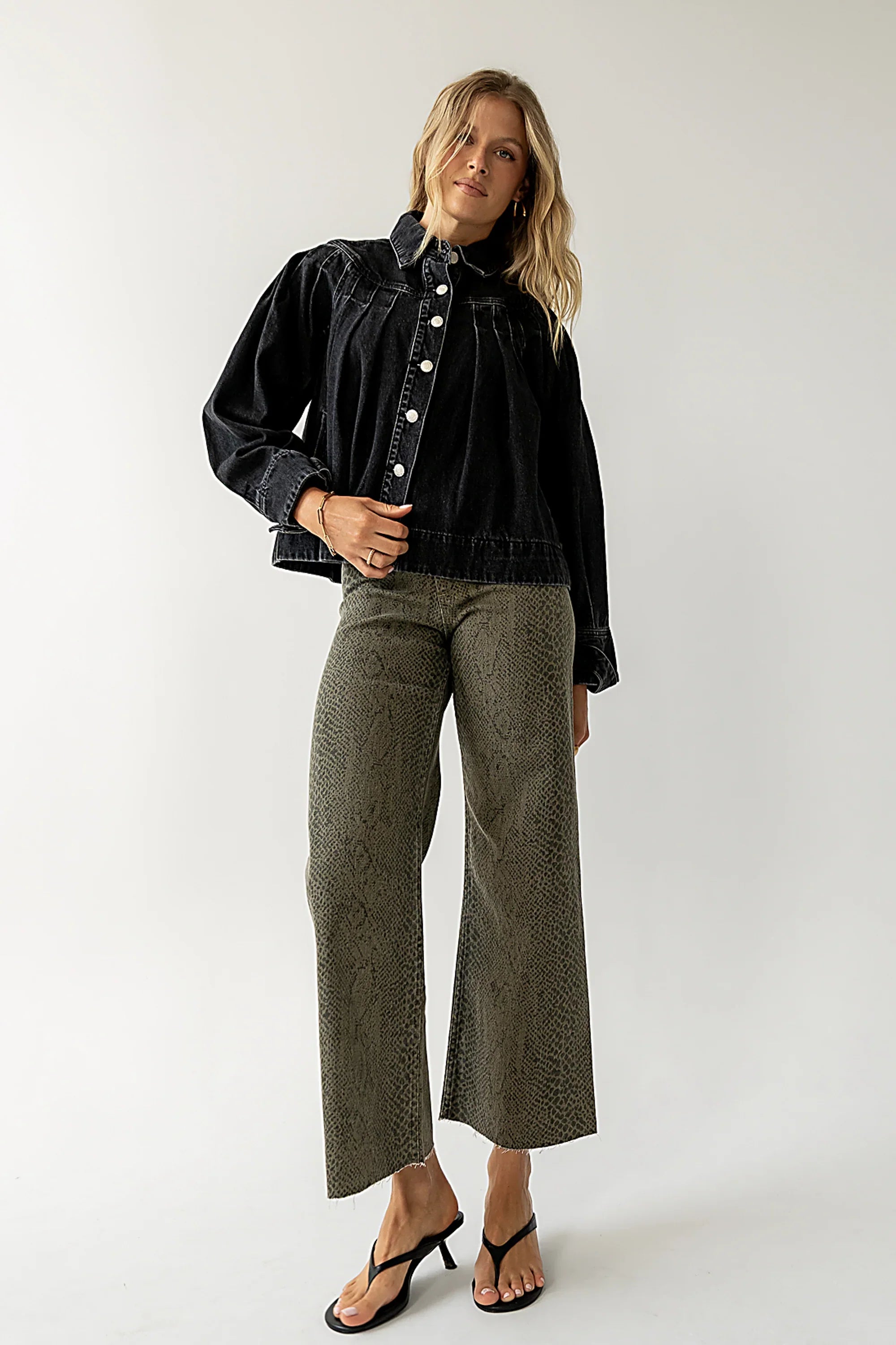 Gia Snake Print Pants FINAL SALE