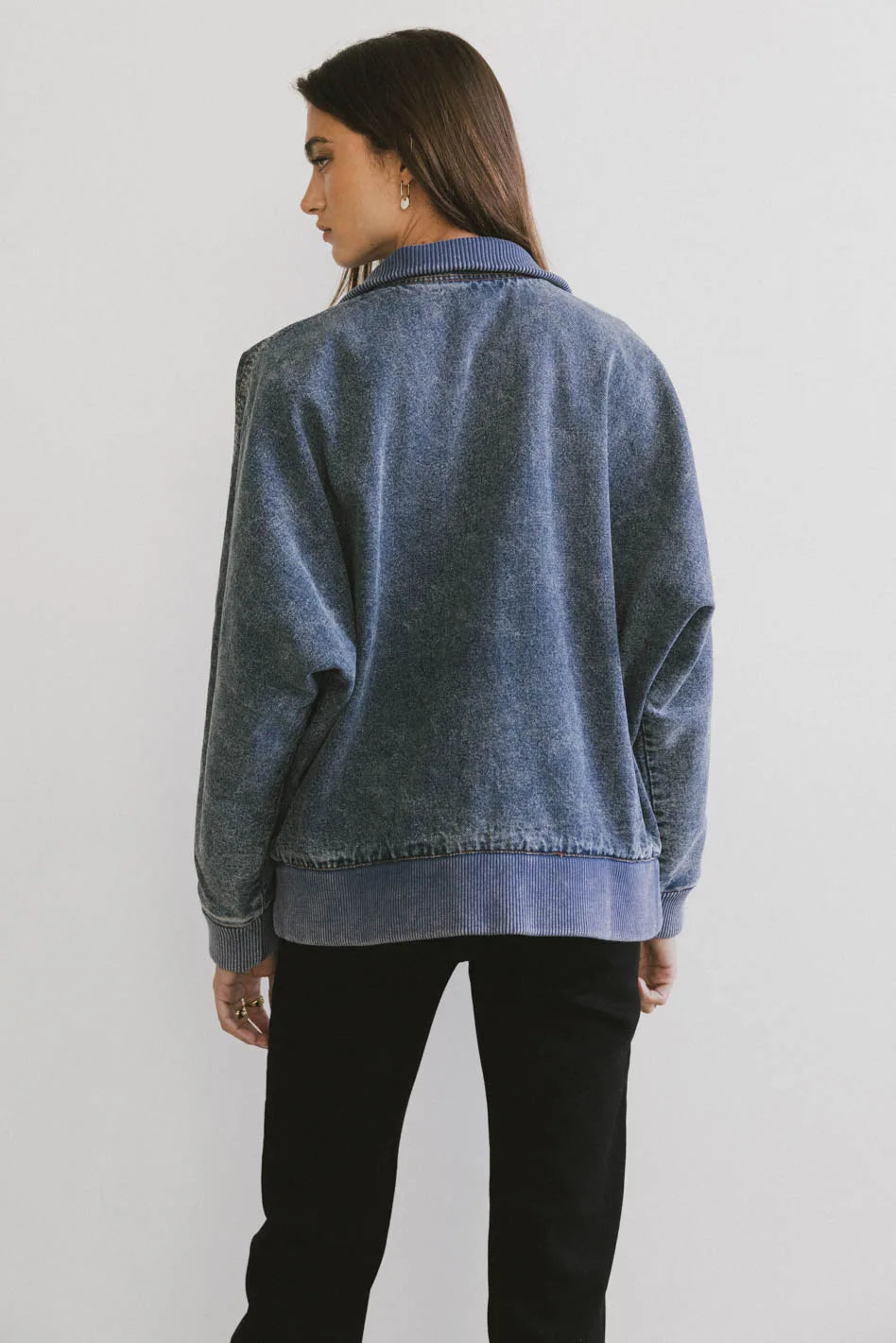 Paige Denim Jacket in Medium Wash FINAL SALE