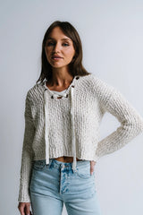 Georgie Knit Sweater in Ivory