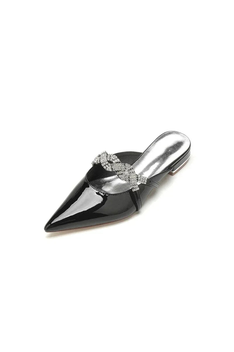 High Heels Nude Pink with Silver Embellishments