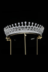 Silver Zirconia Wedding Tiara