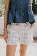 Viola Plaid Shorts