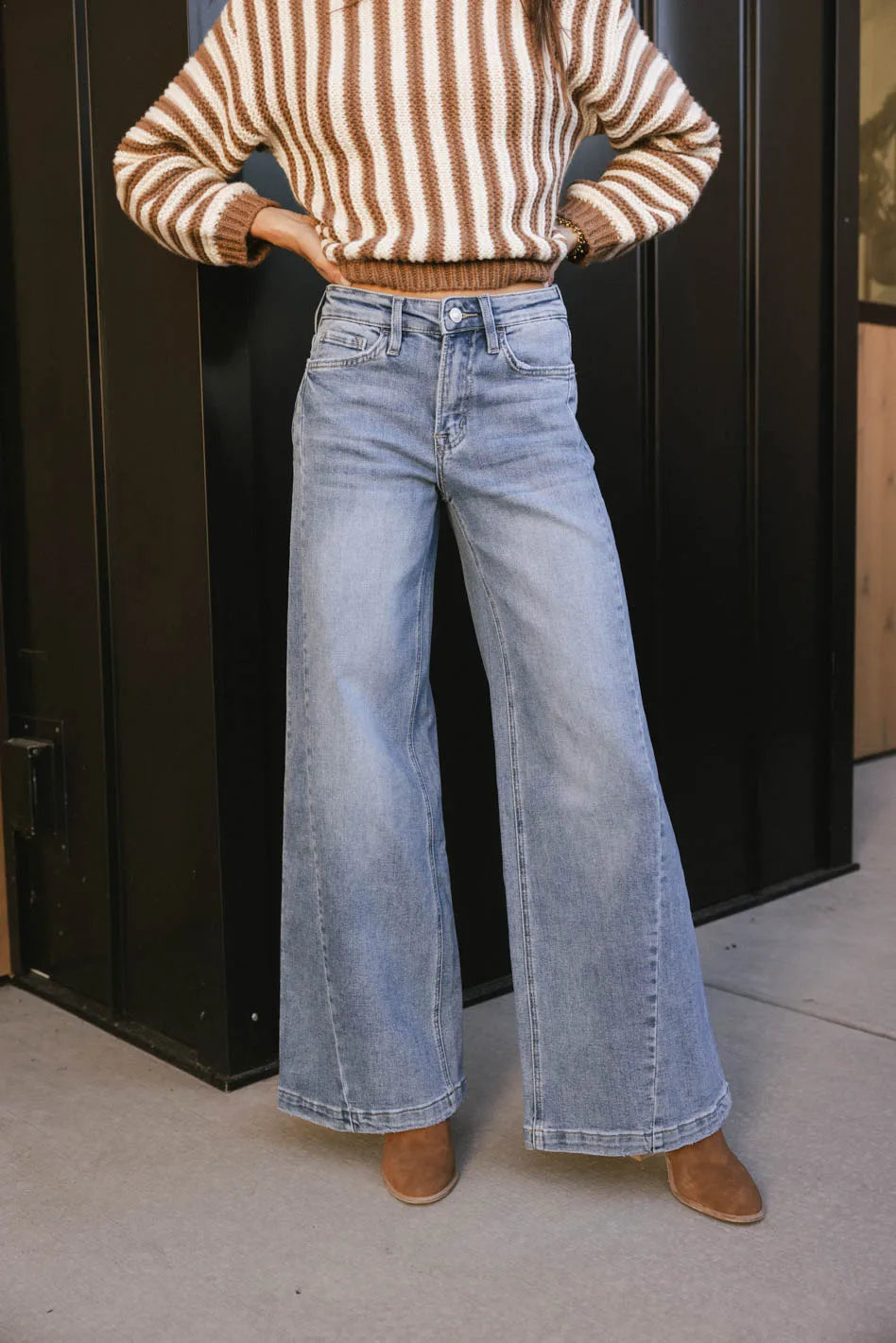Krista Wide Leg Jeans FINAL SALE