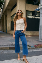 Helaina Button Front Top FINAL SALE