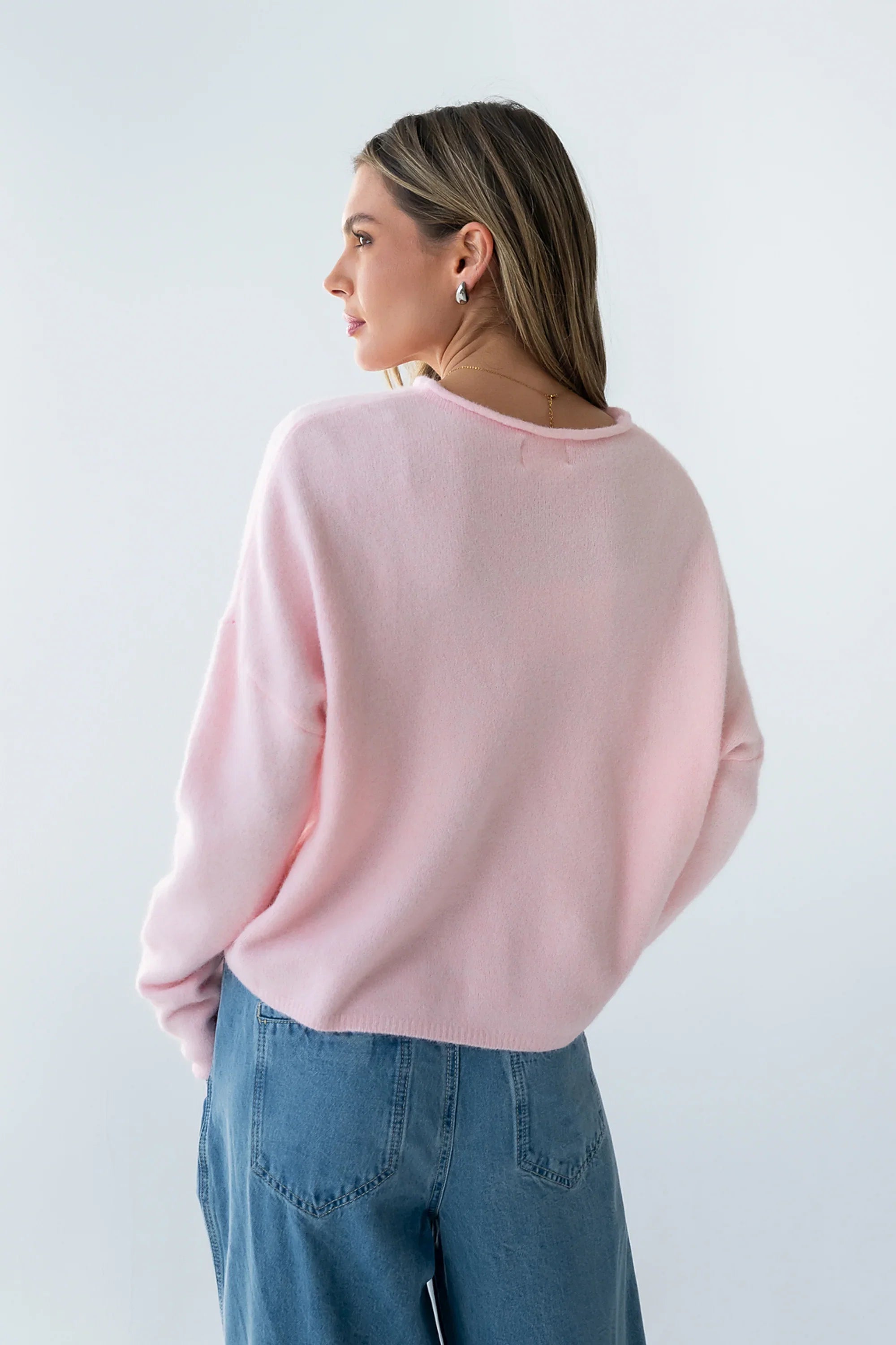 Maci Cardigan in Pink