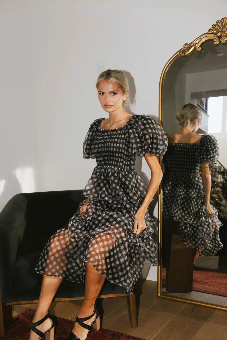 Bowie Tiered Midi Dress FINAL SALE