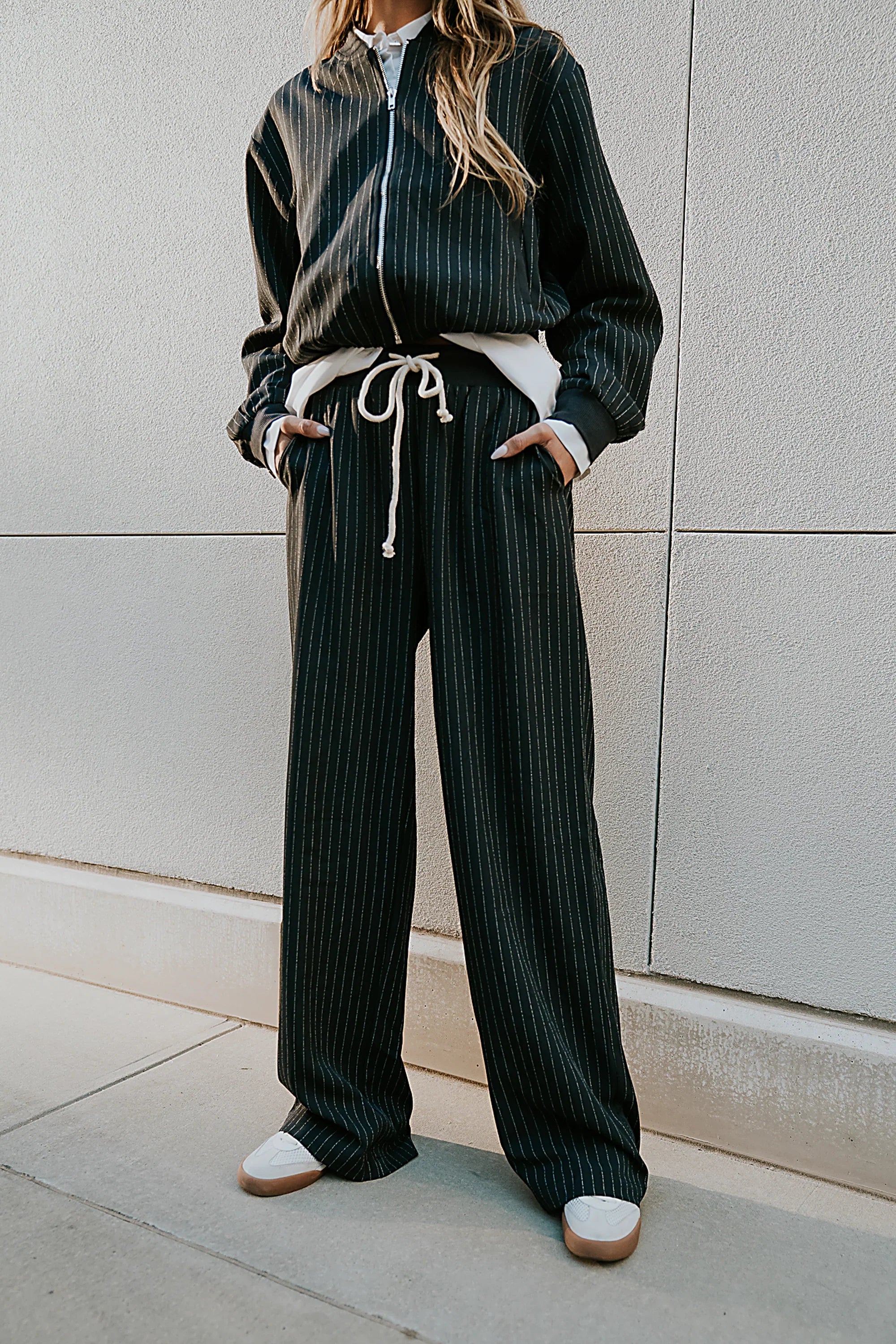 Valeria Striped Straight Leg Pants FINAL SALE