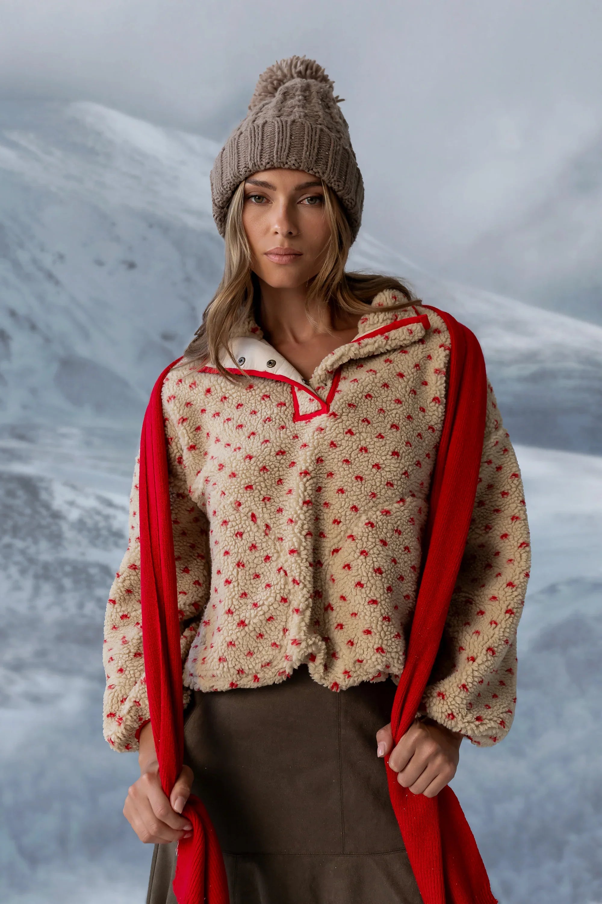 Teddy Sherpa Pullover FINAL SALE
