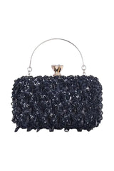 Womens Beaded Sequined Evening Clutch Bags
