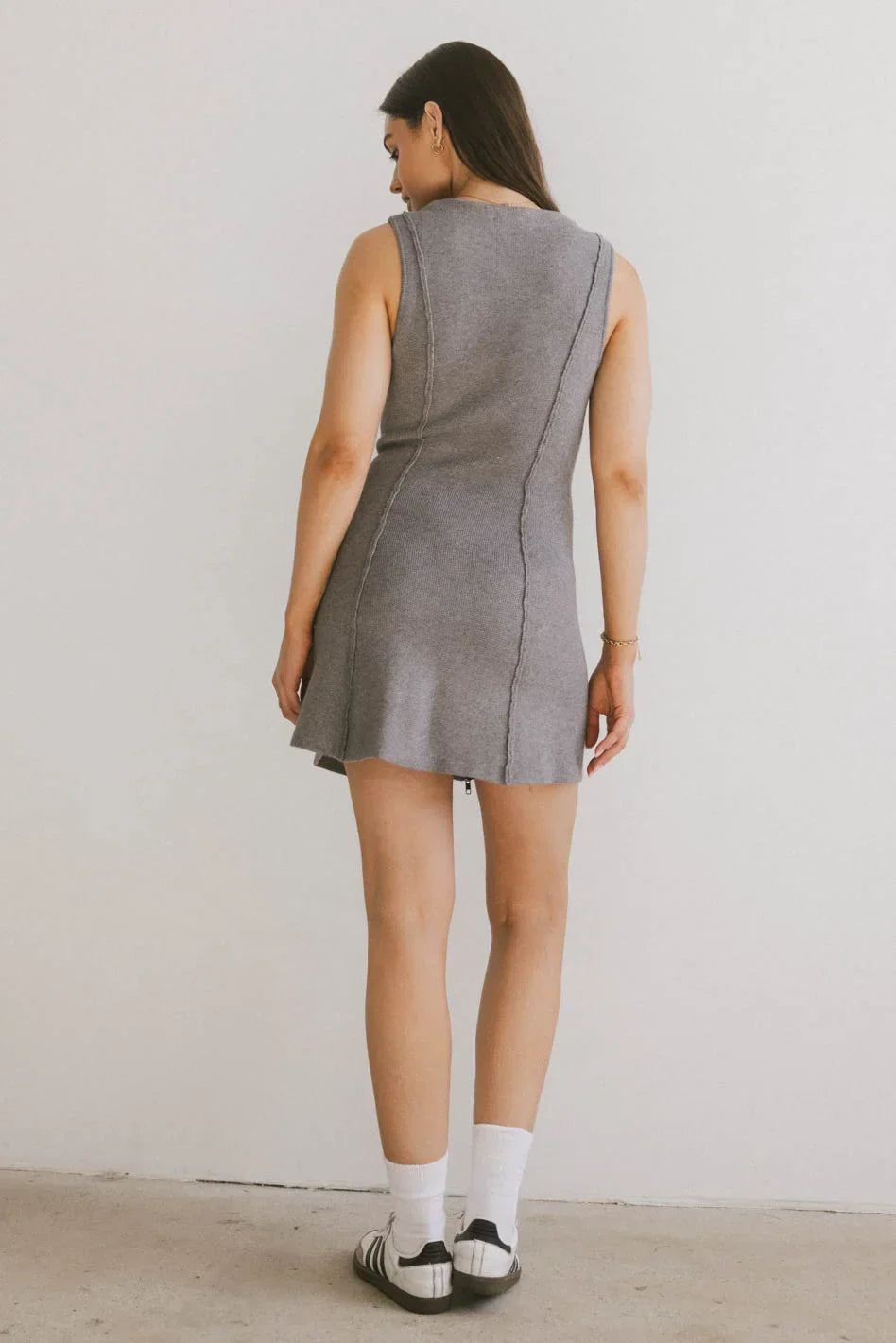 Vela Zip Up Mini Dress FINAL SALE