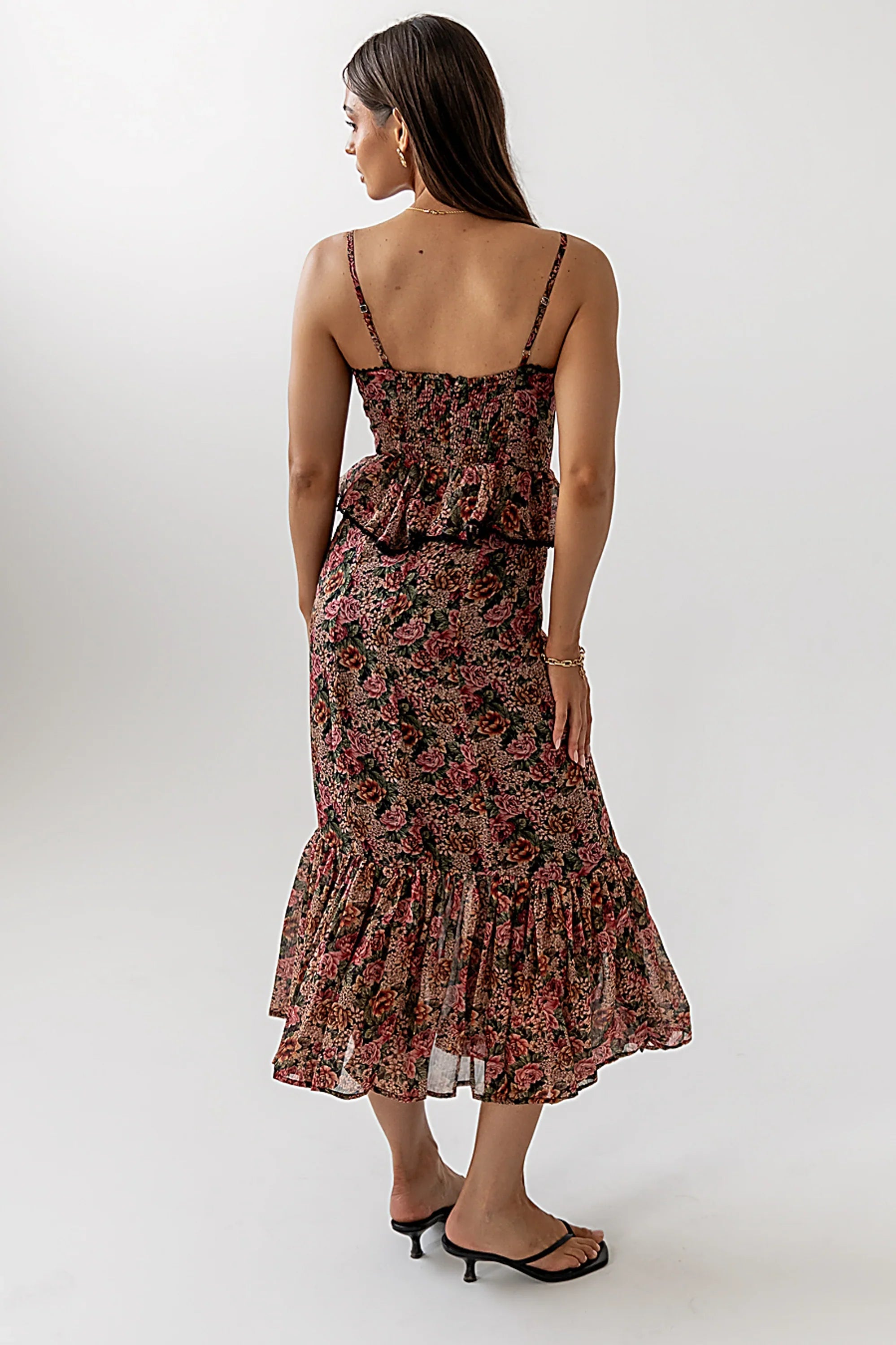 Jennie Floral Midi Dress FINAL SALE