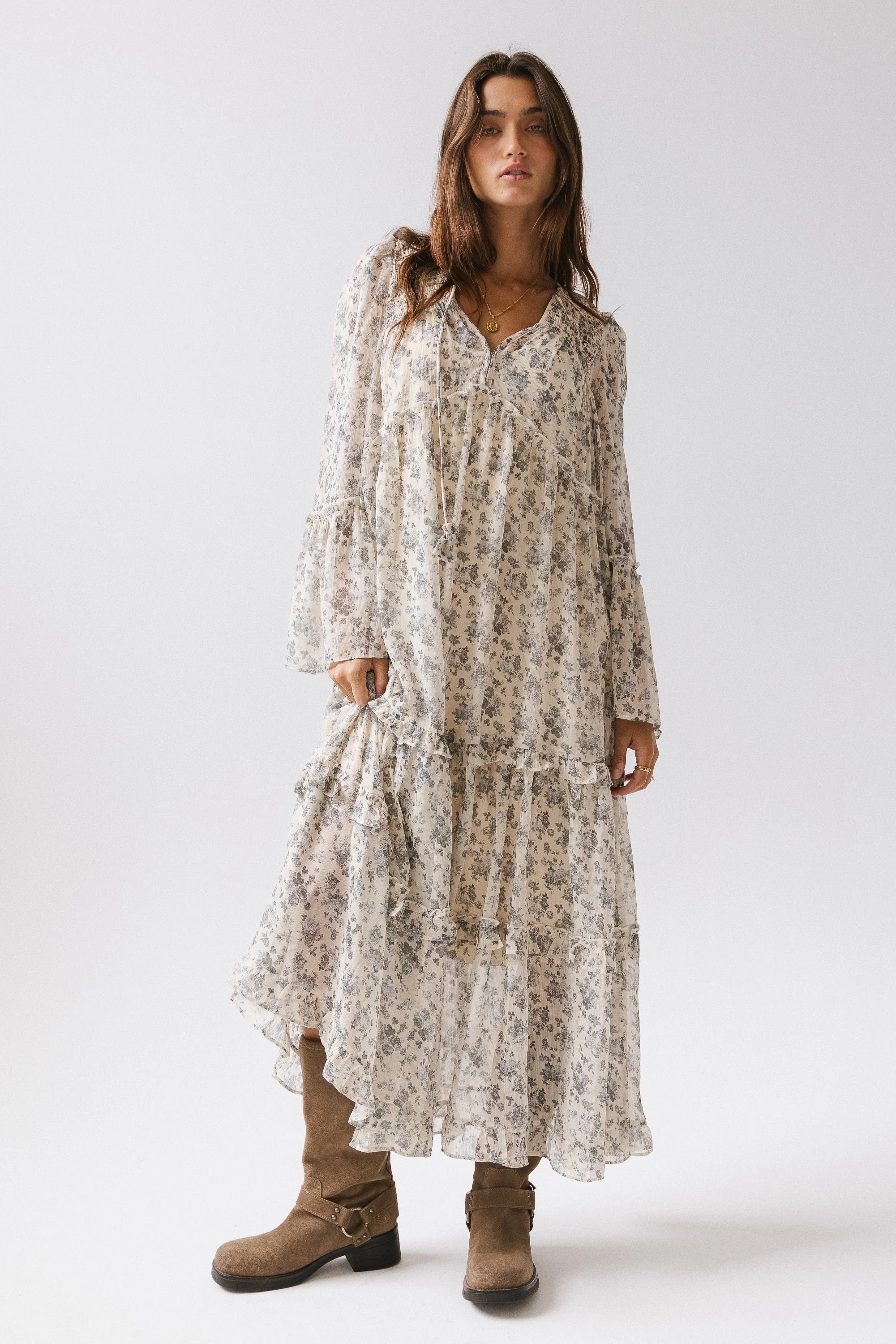 Luna Floral Maxi Dress FINAL SALE