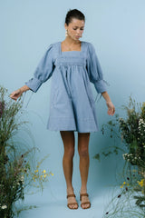 Ginny Denim Baby Doll Dress