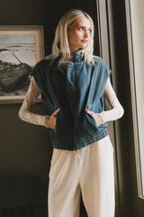 Larkin Denim Vest FINAL SALE