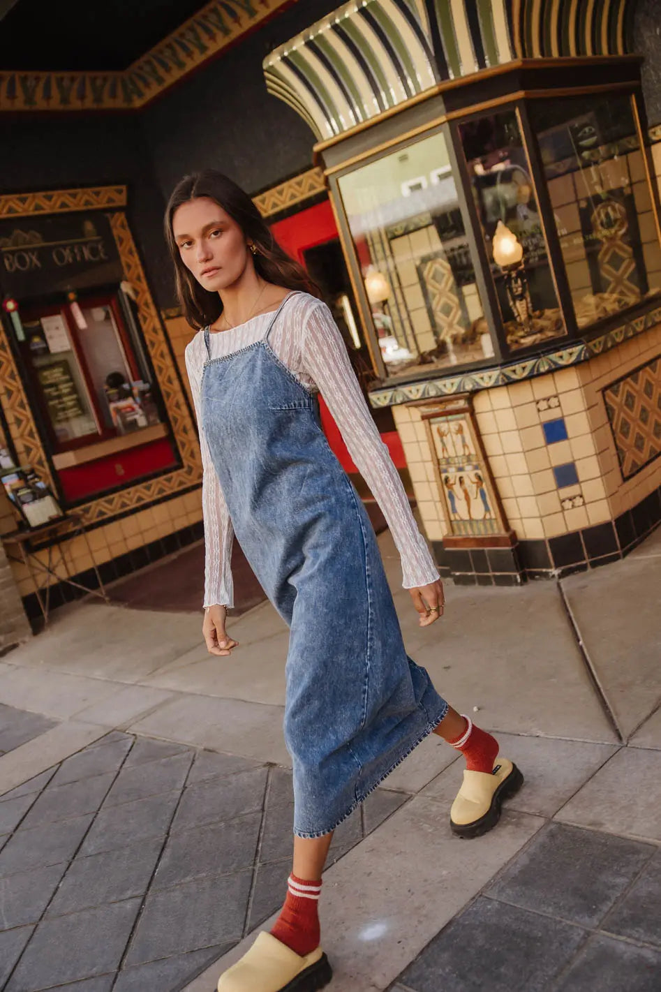 Marisol Denim Midi Dress FINAL SALE