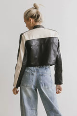Leda Vegan Leather Jacket FINAL SALE