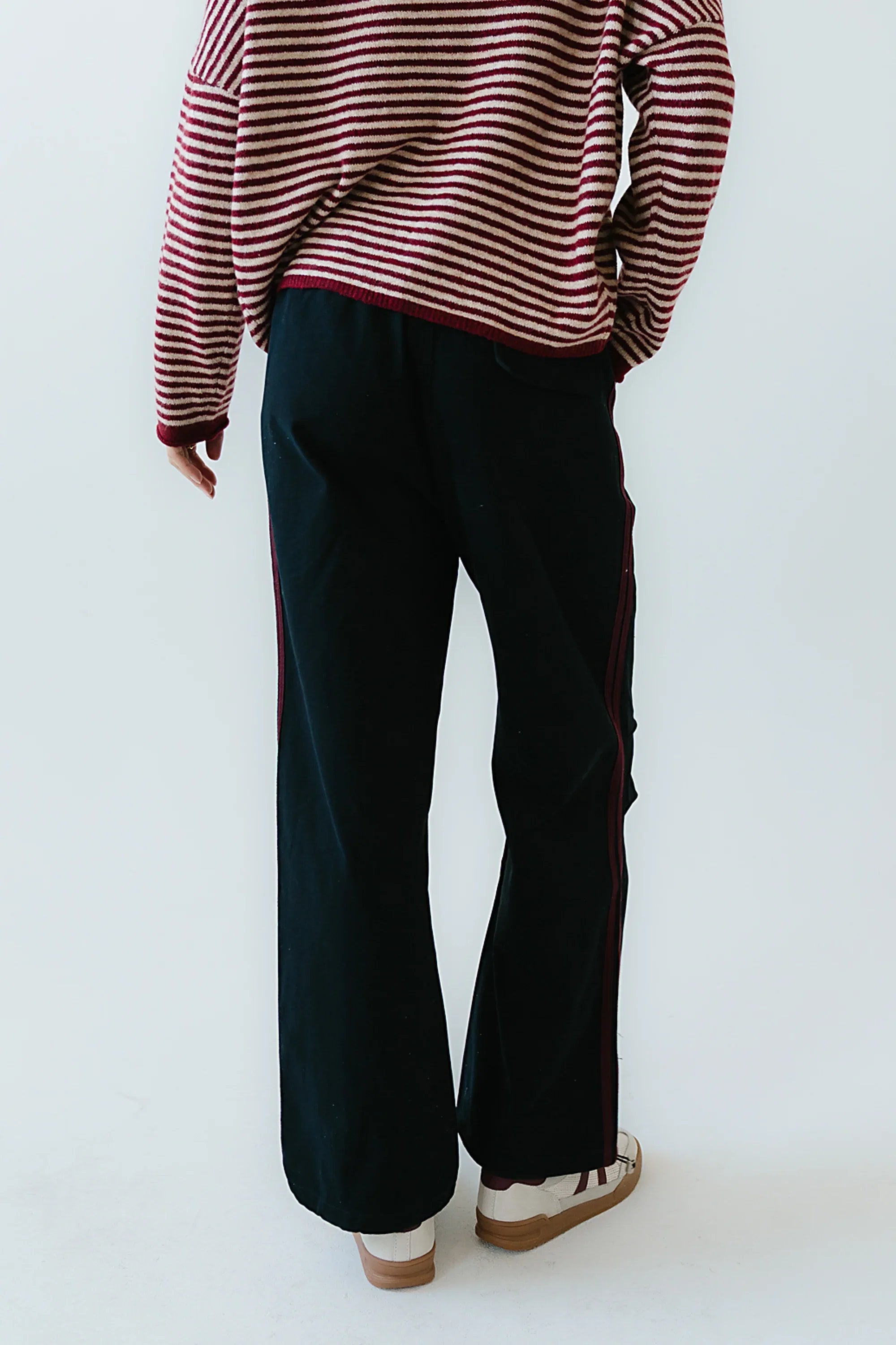 Franklin Striped Joggers in Navy