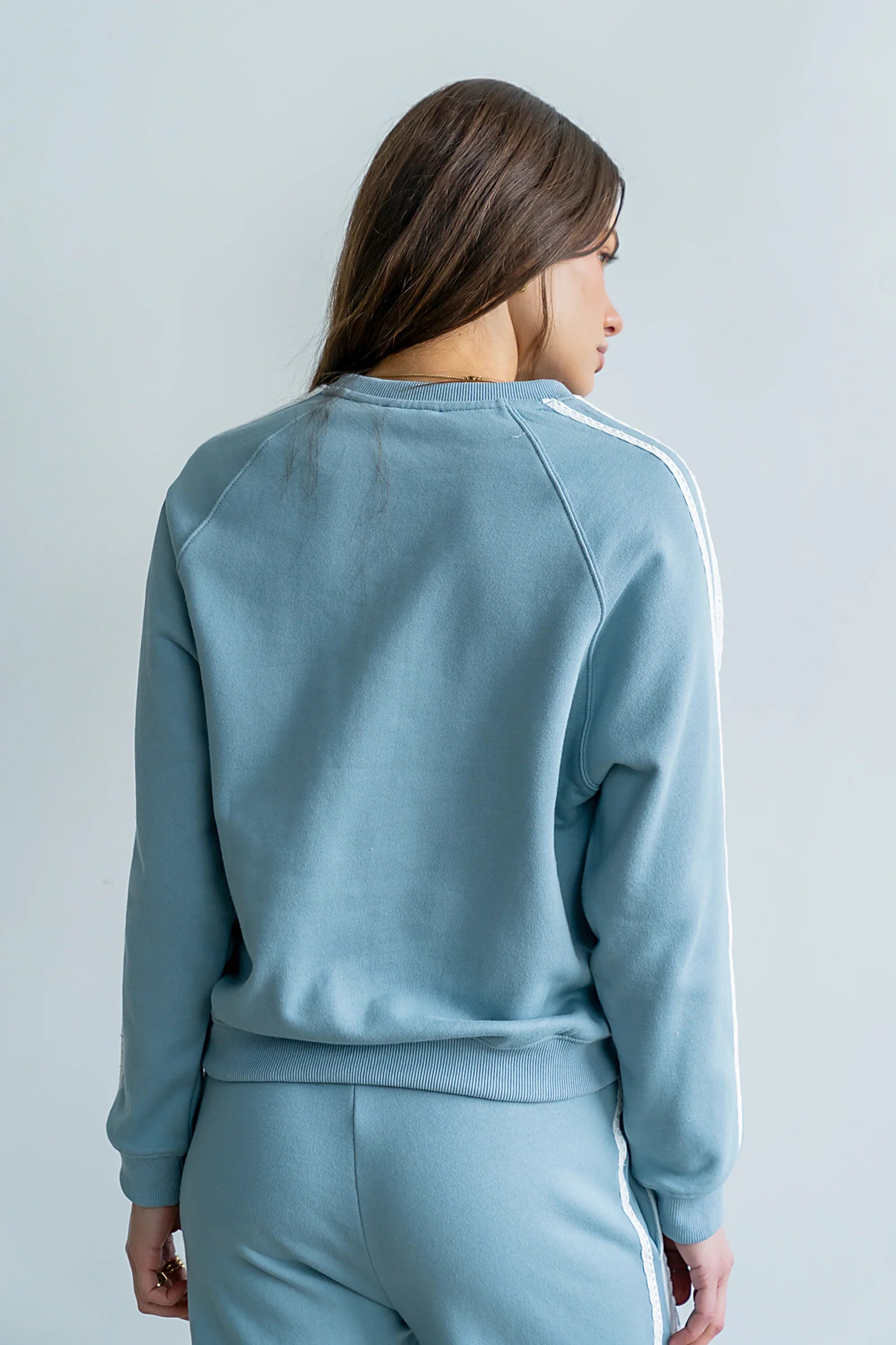 Mickey Sweatshirt in Blue