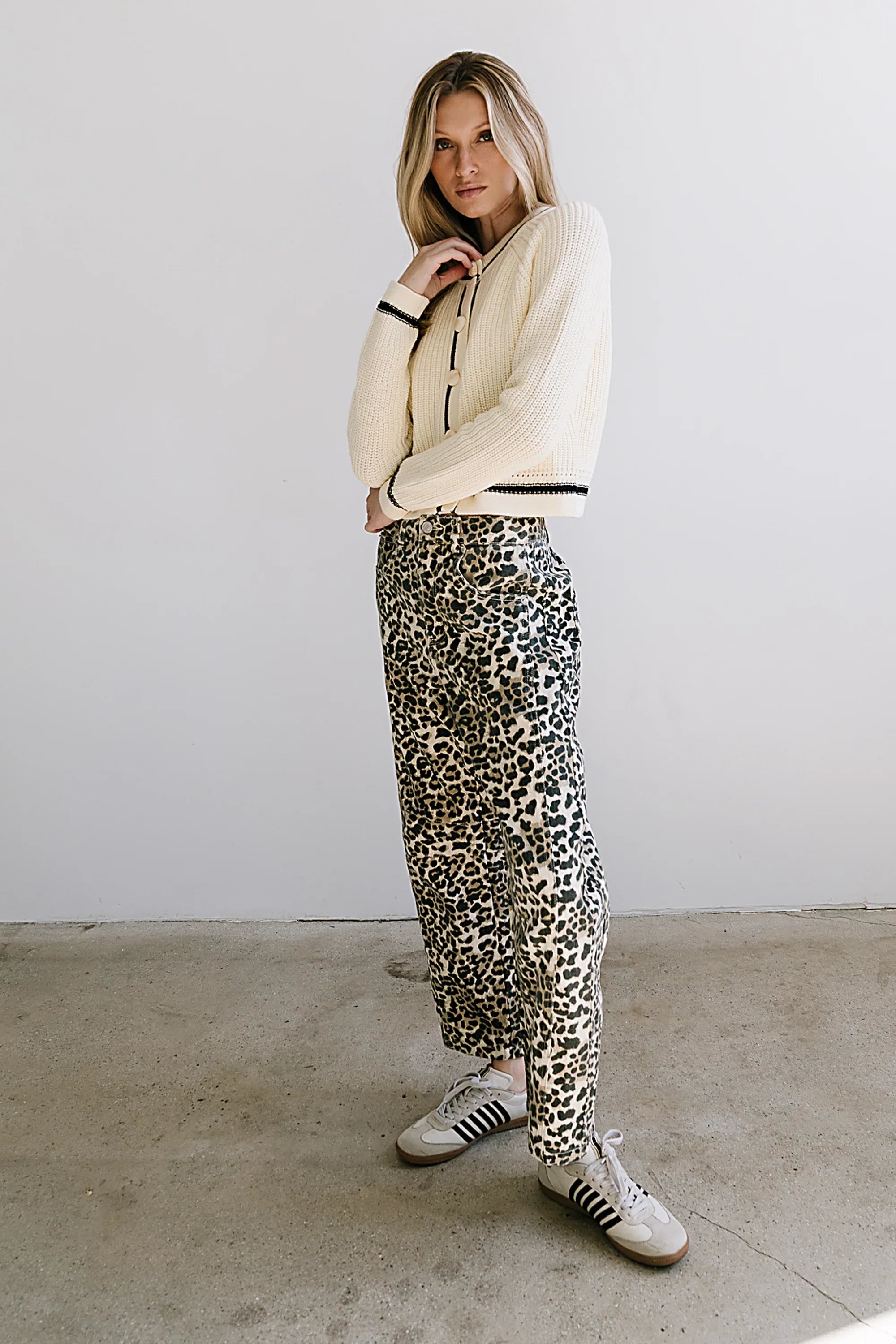 Karmella Contrast Cardigan