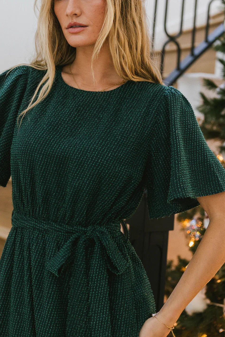Lyanna Sparkle Maxi Dress in Teal FINAL SALE
