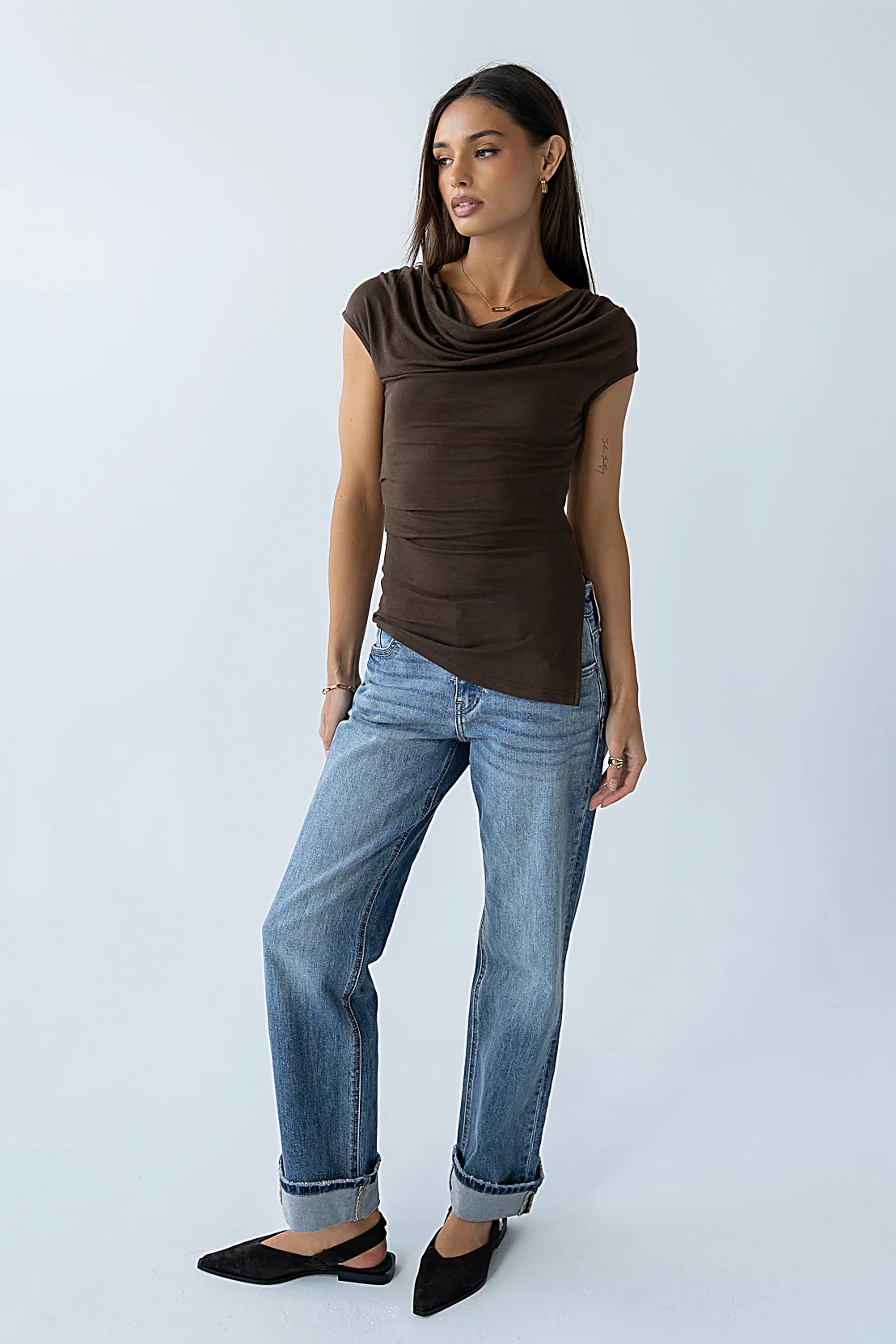 Connie Asymmetrical Top