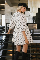 Perla Textured Mini Dress FINAL SALE