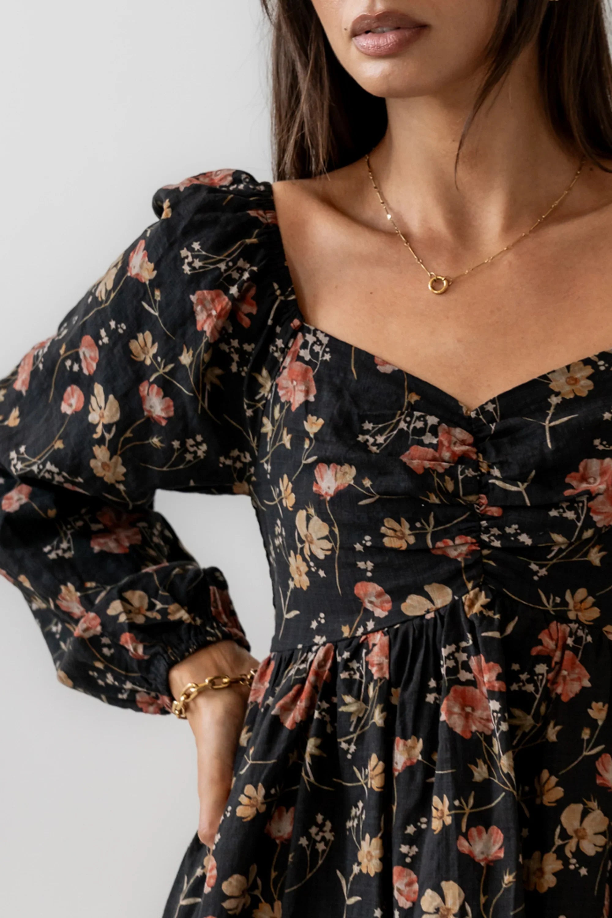 Michelle Floral Maxi Dress FINAL SALE