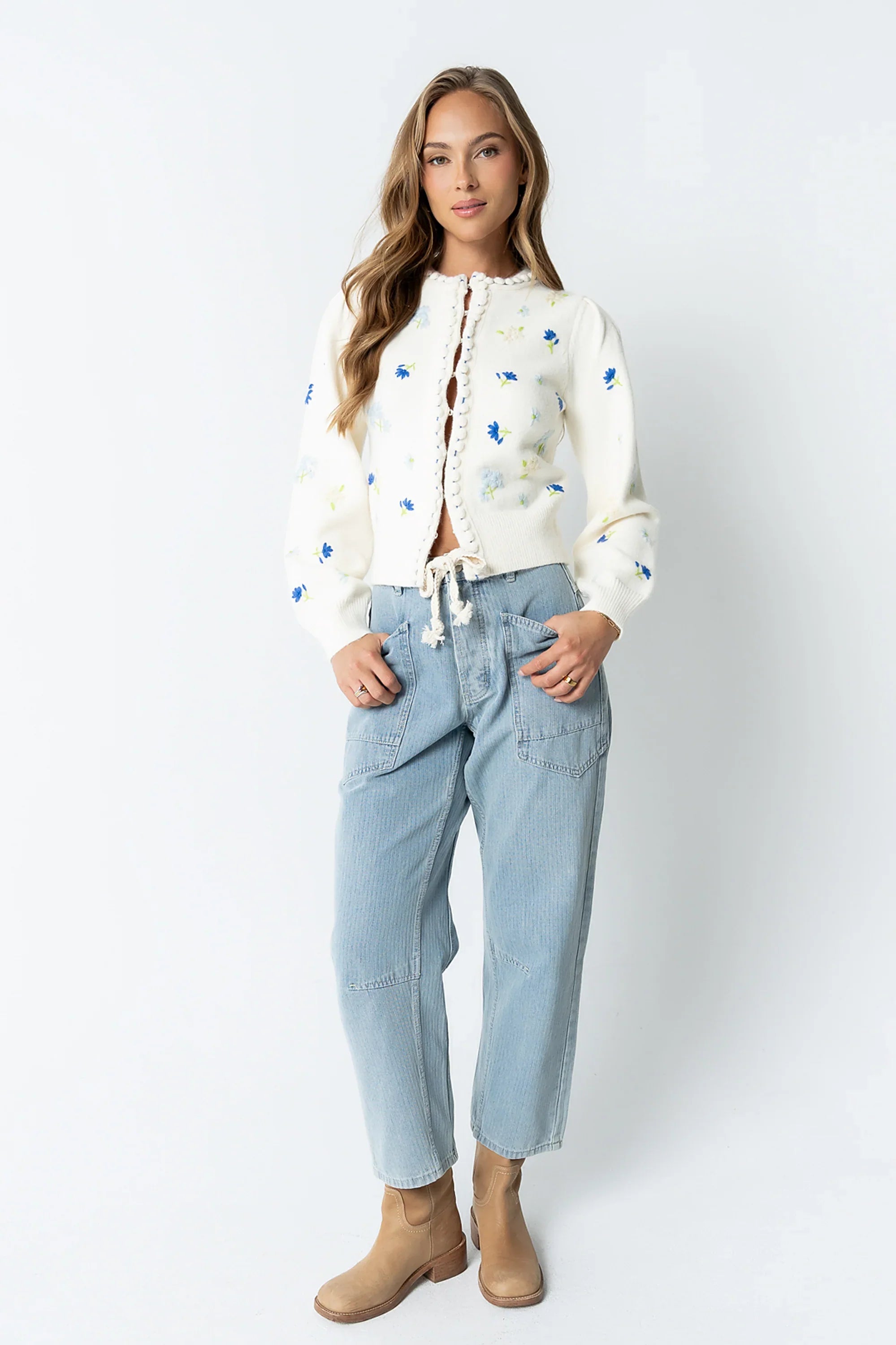 Brady Embroidered Sweater