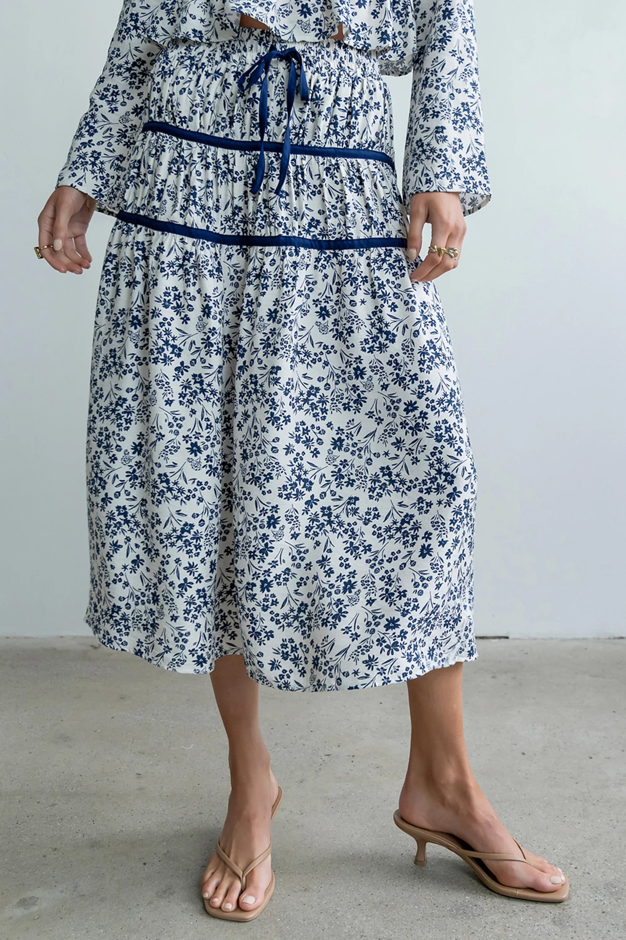 Blakely Floral Maxi Skirt