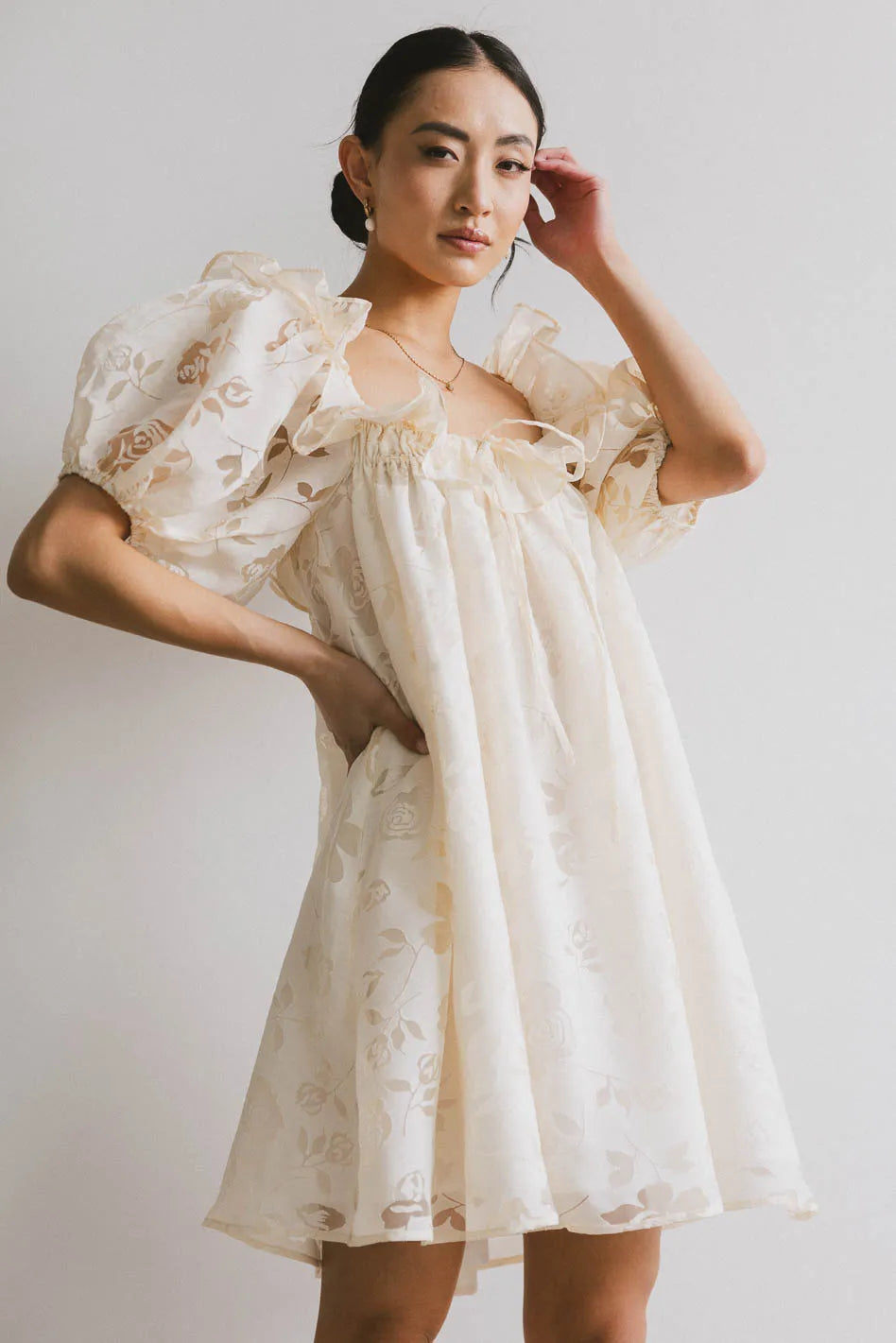 Alice Floral Babydoll Dress FINAL SALE
