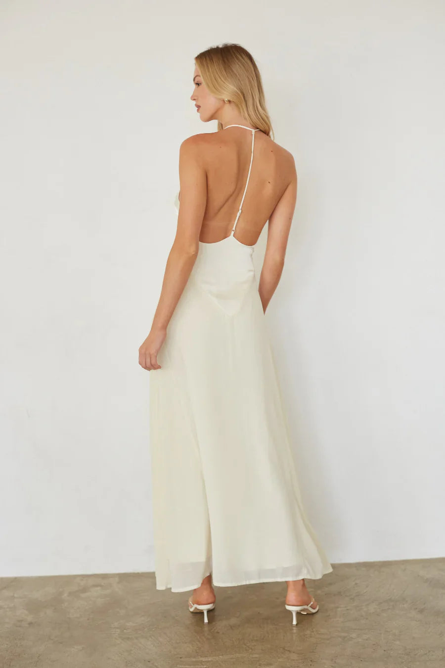 Renata Contrast Maxi Dress