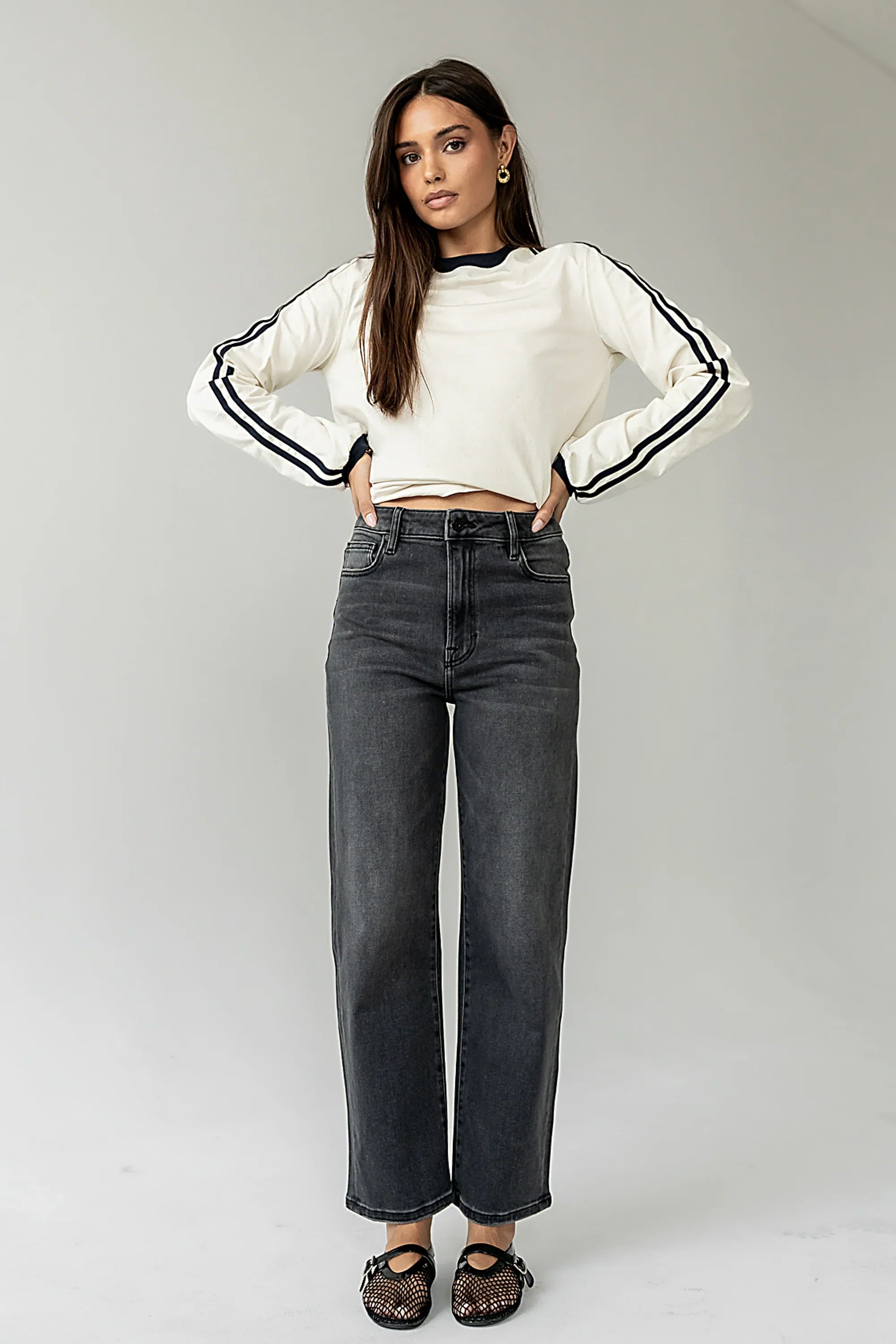 Oakley Wide Straight Leg Jeans
