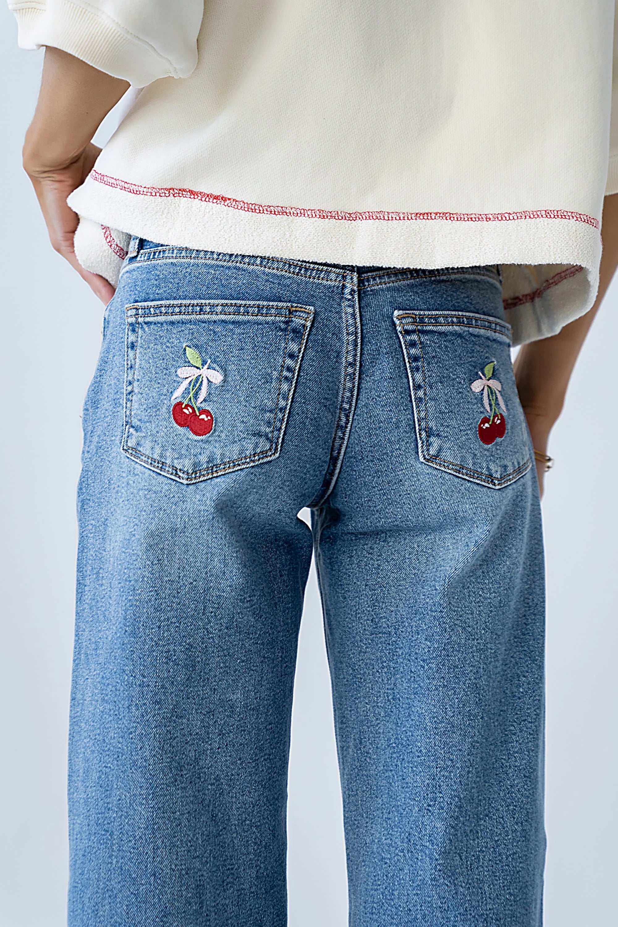 Lessie Wide Leg Jeans